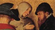 BRUEGEL, Pieter the Elder Details of Peasant Wedding Feast china oil painting reproduction